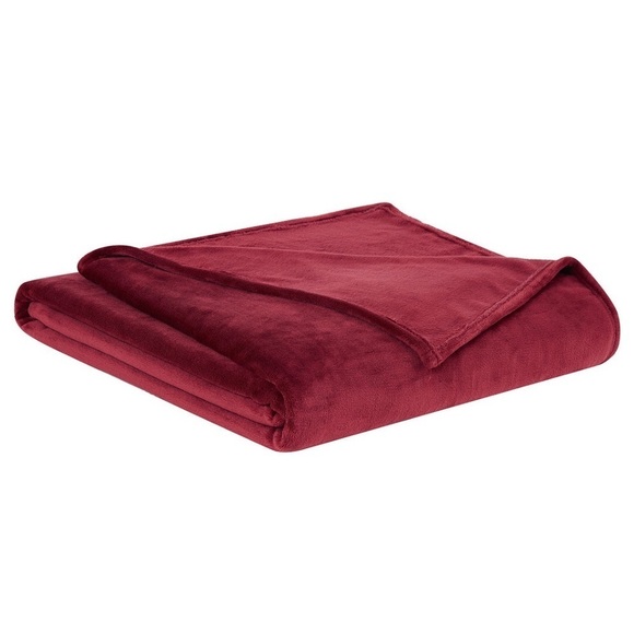 The Big One King Sized Plush Red Blanket - Picture 3 of 10